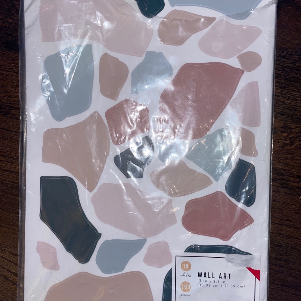 Cheetah print wall stickers